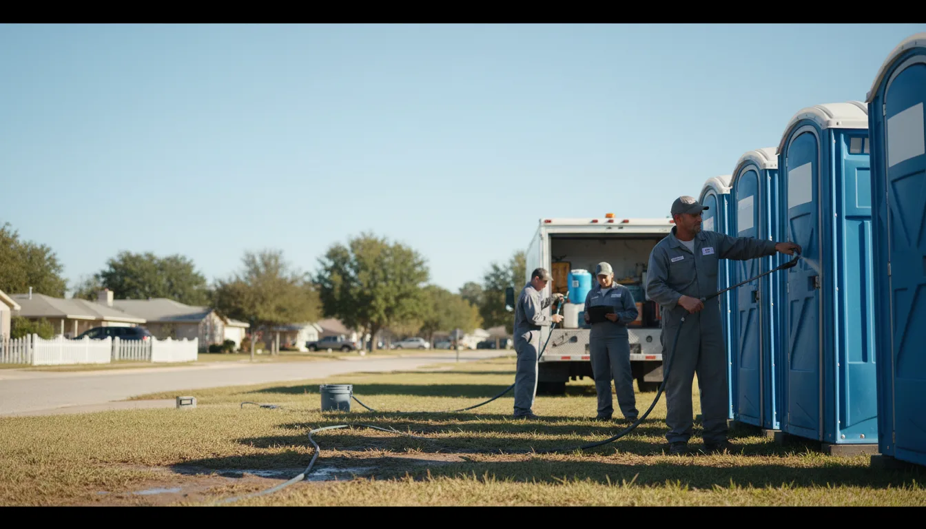Long-Term Portable Toilet Rental in Pittsburg, MO near me